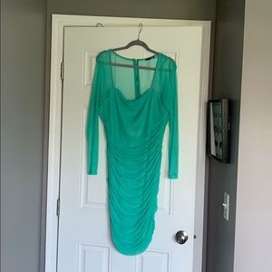 Fashion Nova Turquoise Dress